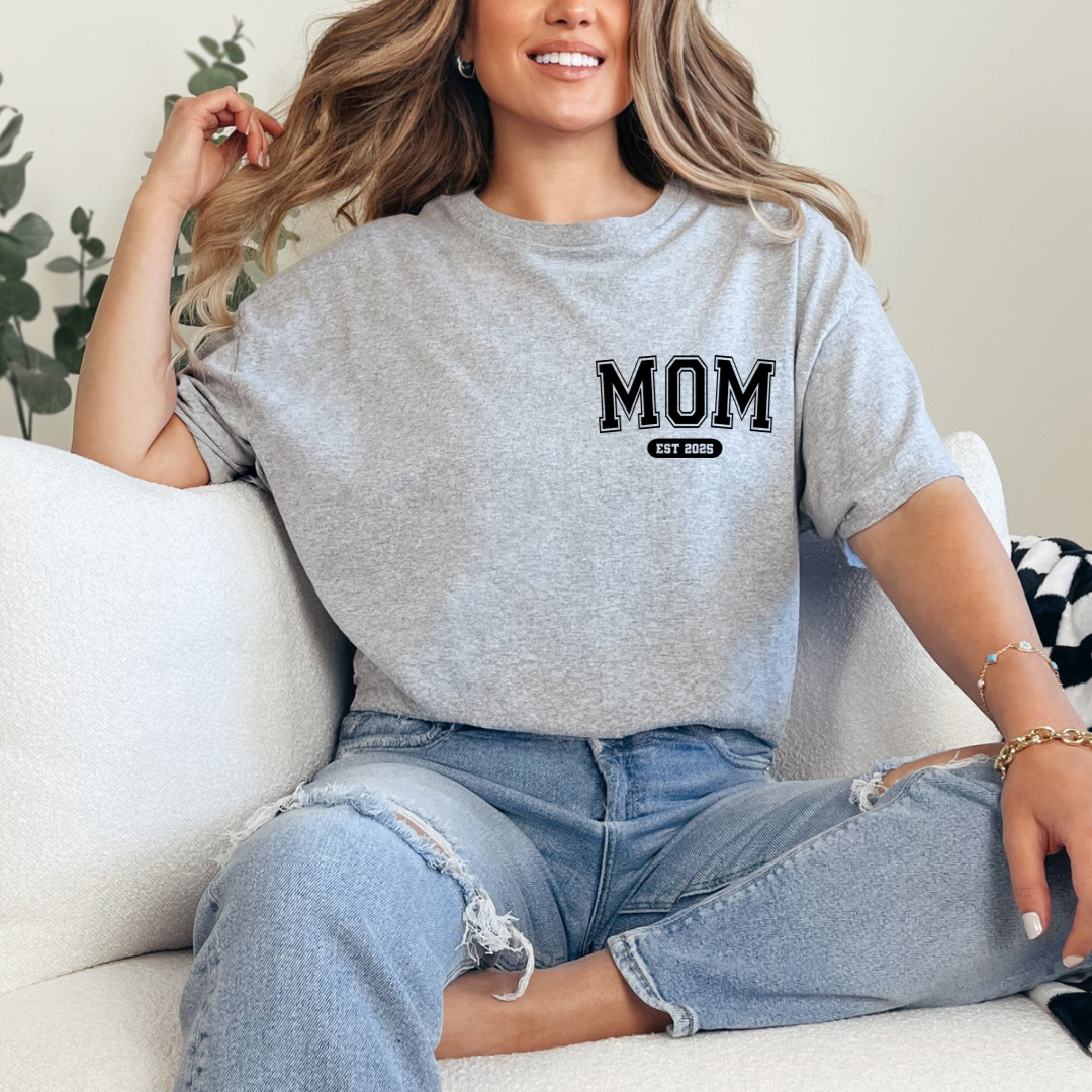 Pocket Look -Custom MOM EST. Shirt