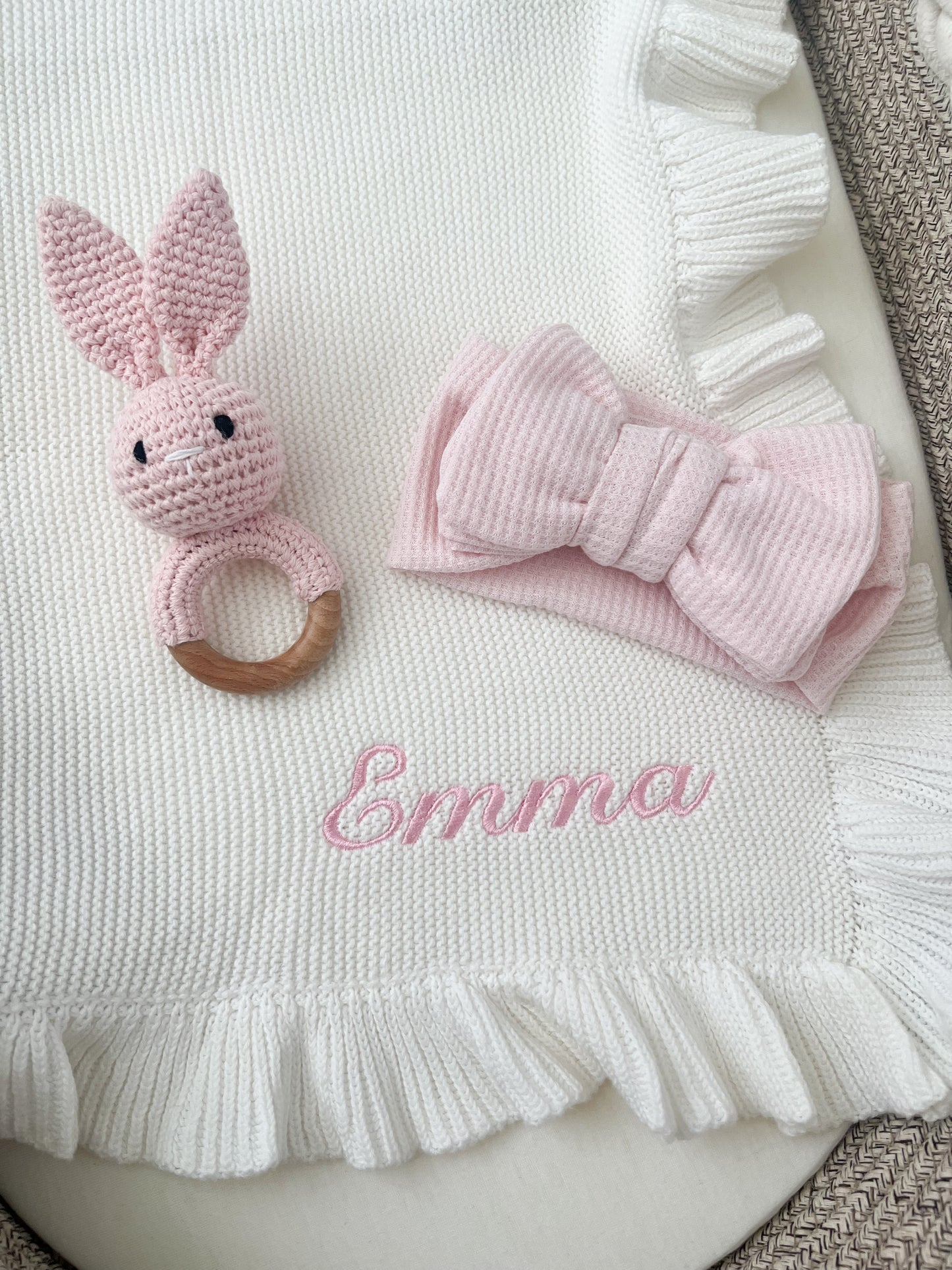 Valentines Special Embroidered Blanket