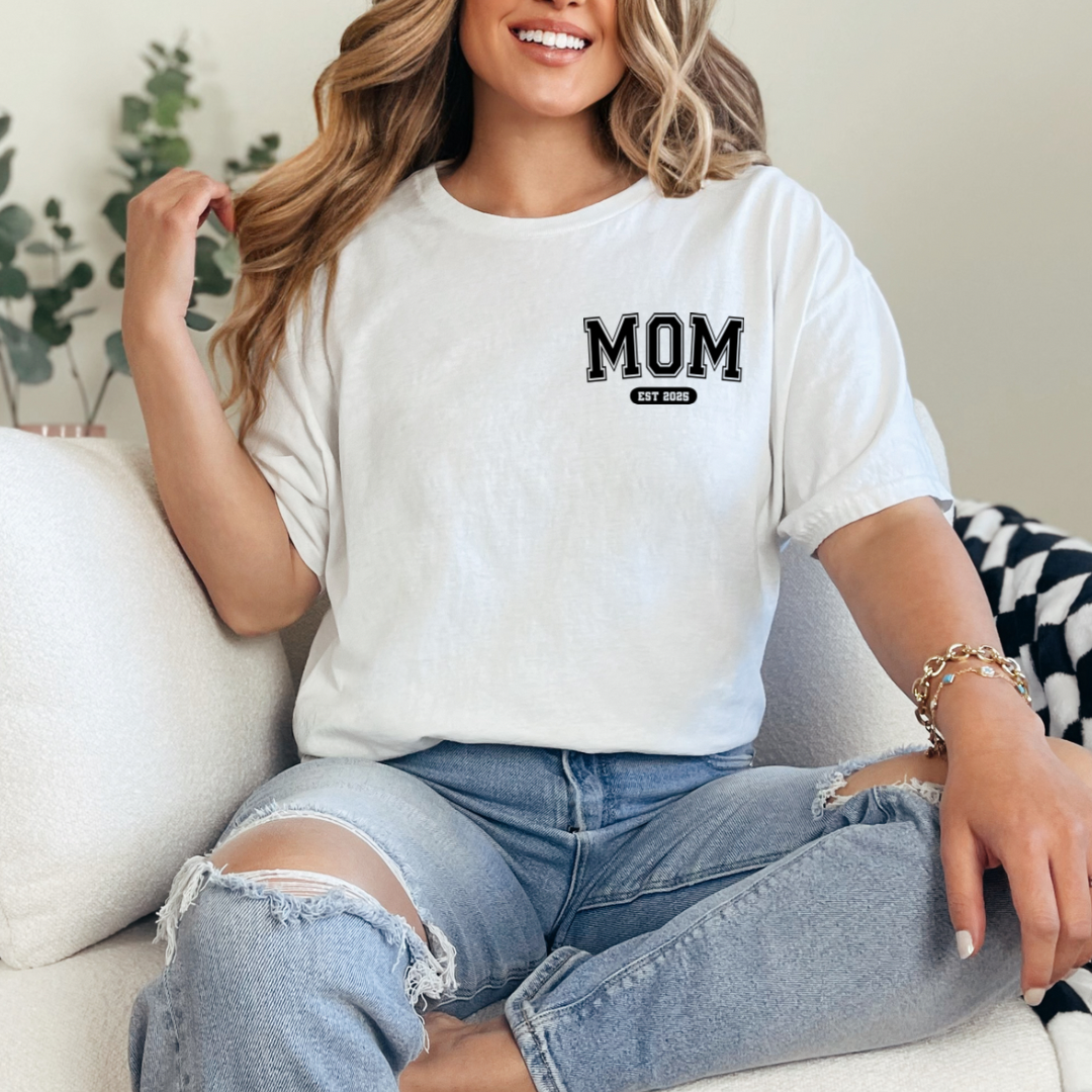 Pocket Look -Custom MOM EST. Shirt