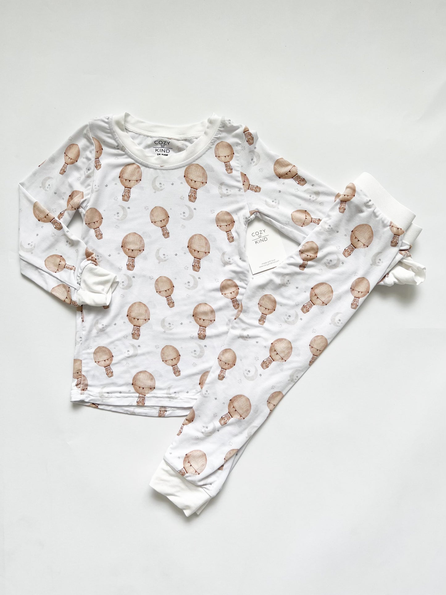 OVER THE MOON WITH BEAR PAJAMAS