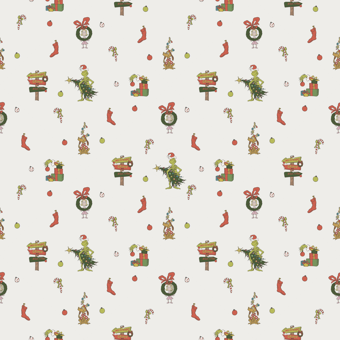 ADULT WHO-VILLE Dreams 2-piece pajama set