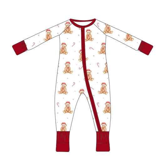 Santa's Teddy Dreams Footie