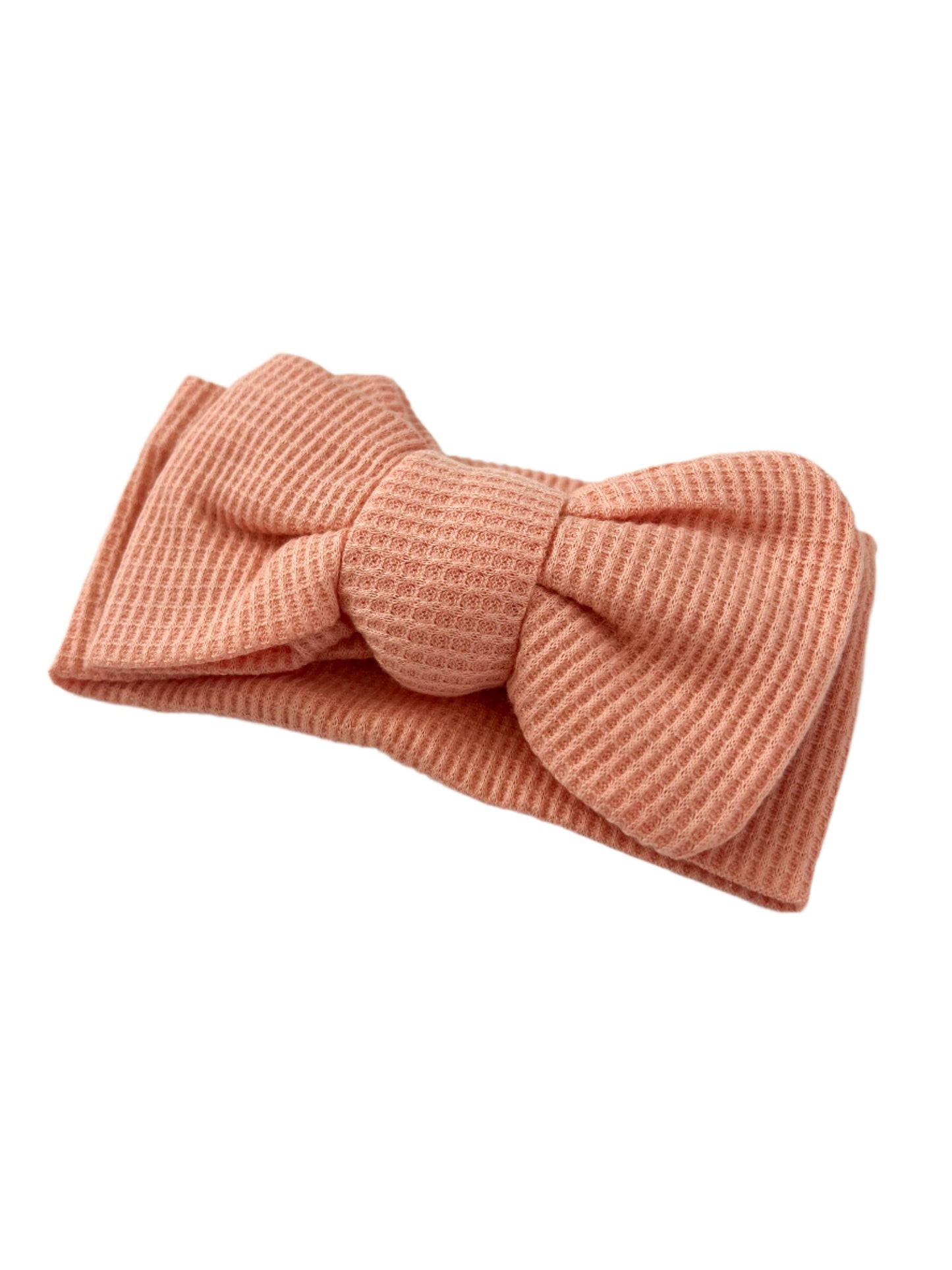 Coral Dreams Waffle Bow