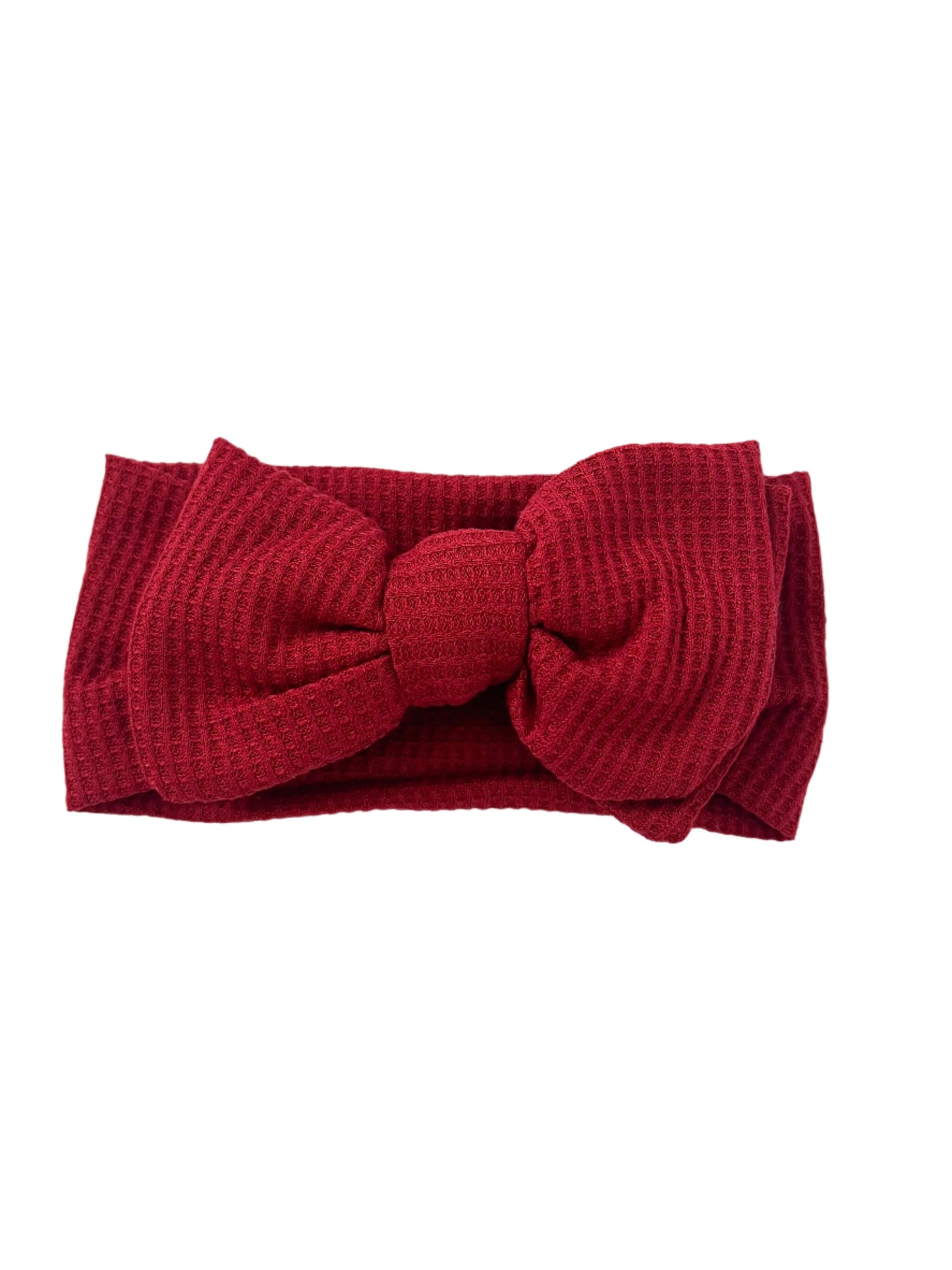 Berry Cuddle Waffle Bow