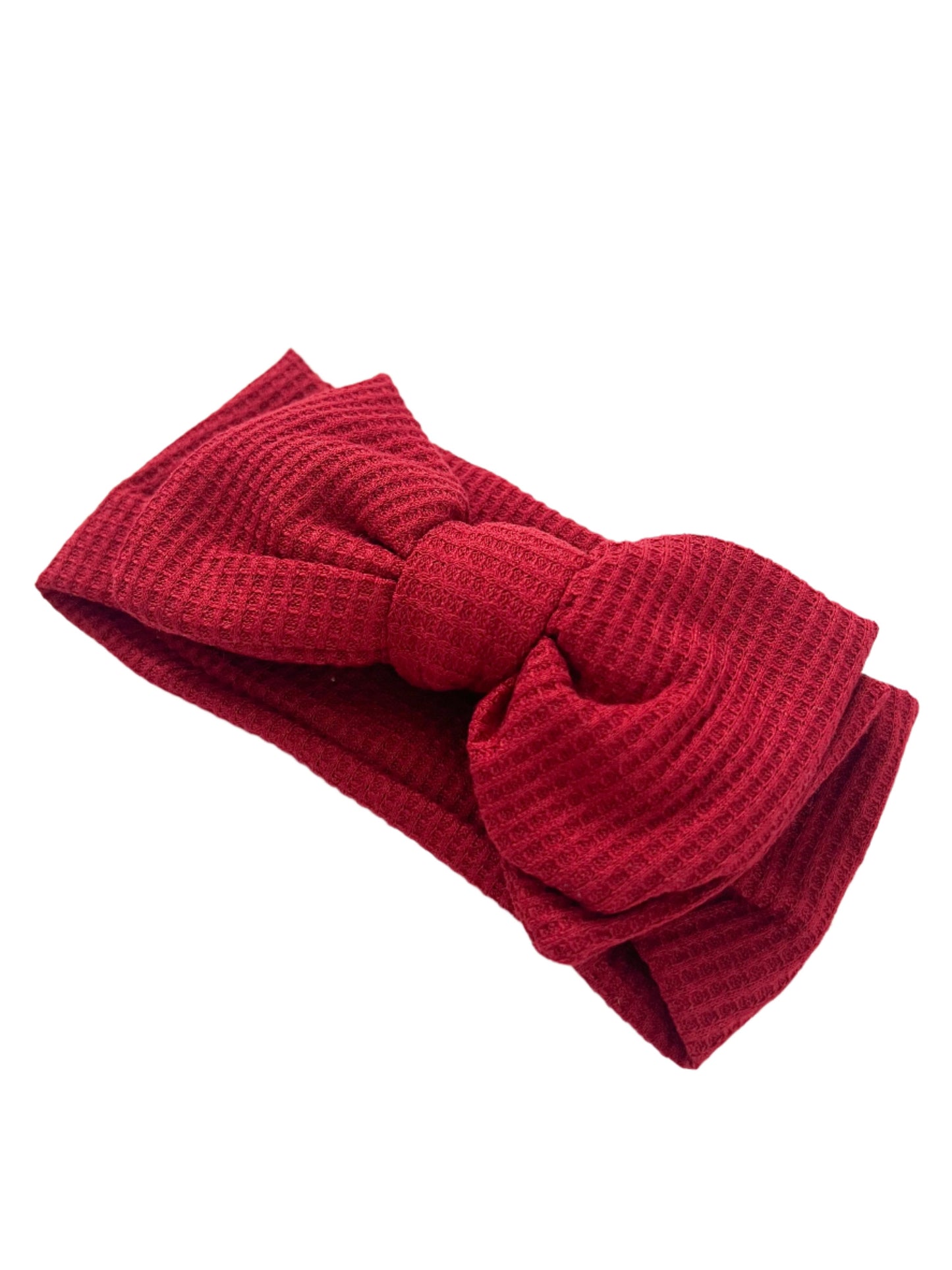 Berry Cuddle Waffle Bow
