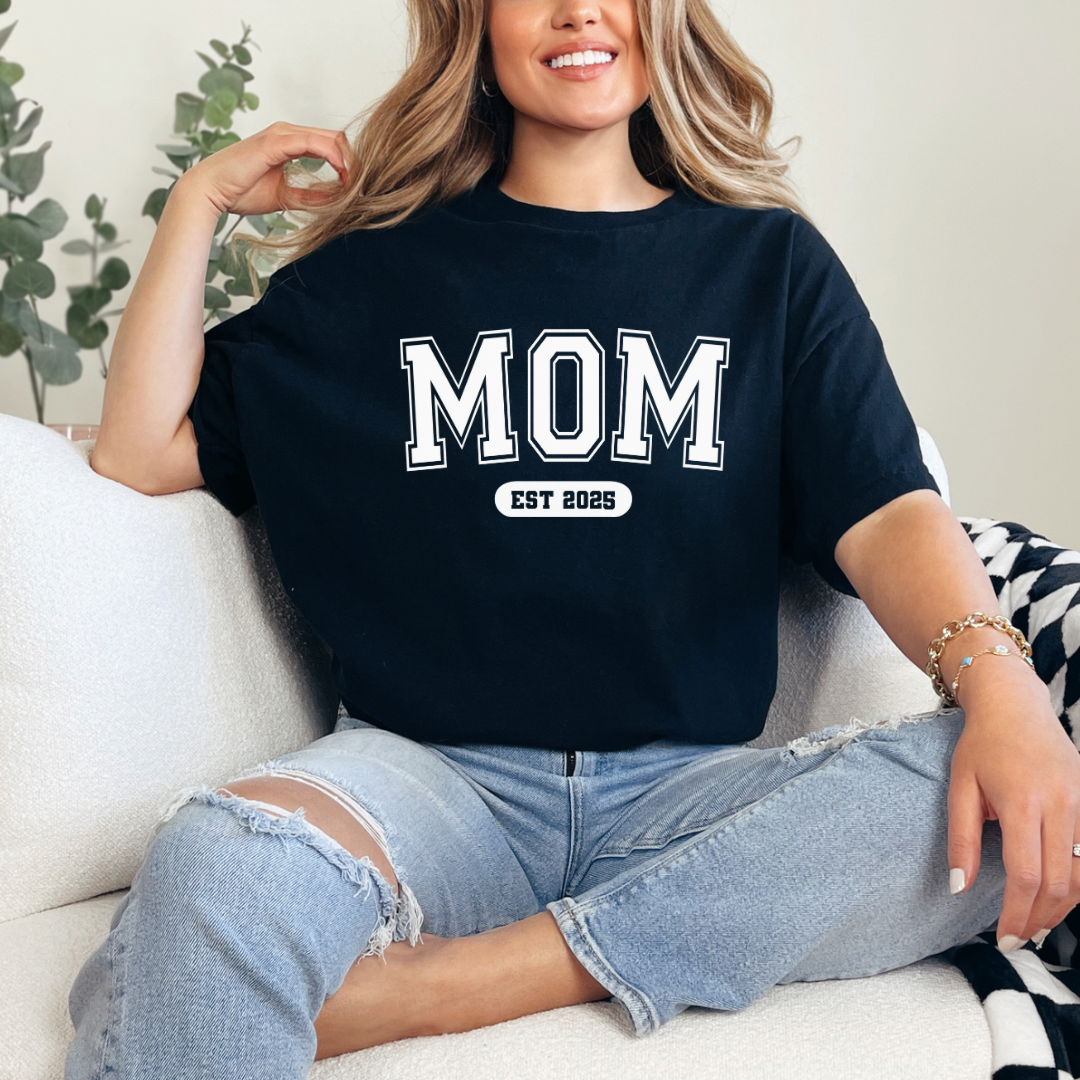 Custom MOM EST. Shirt