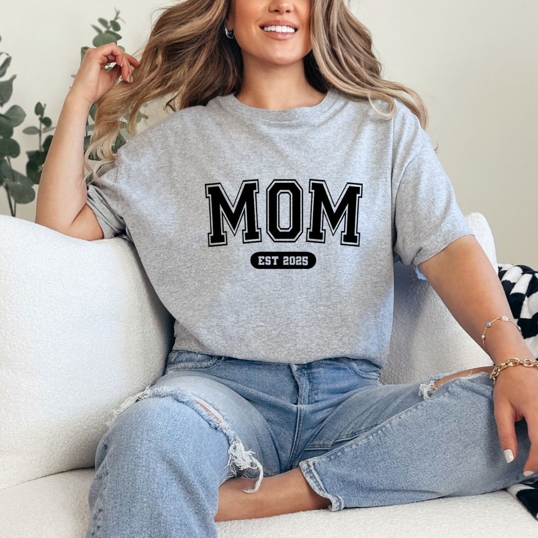 Custom MOM EST. Shirt
