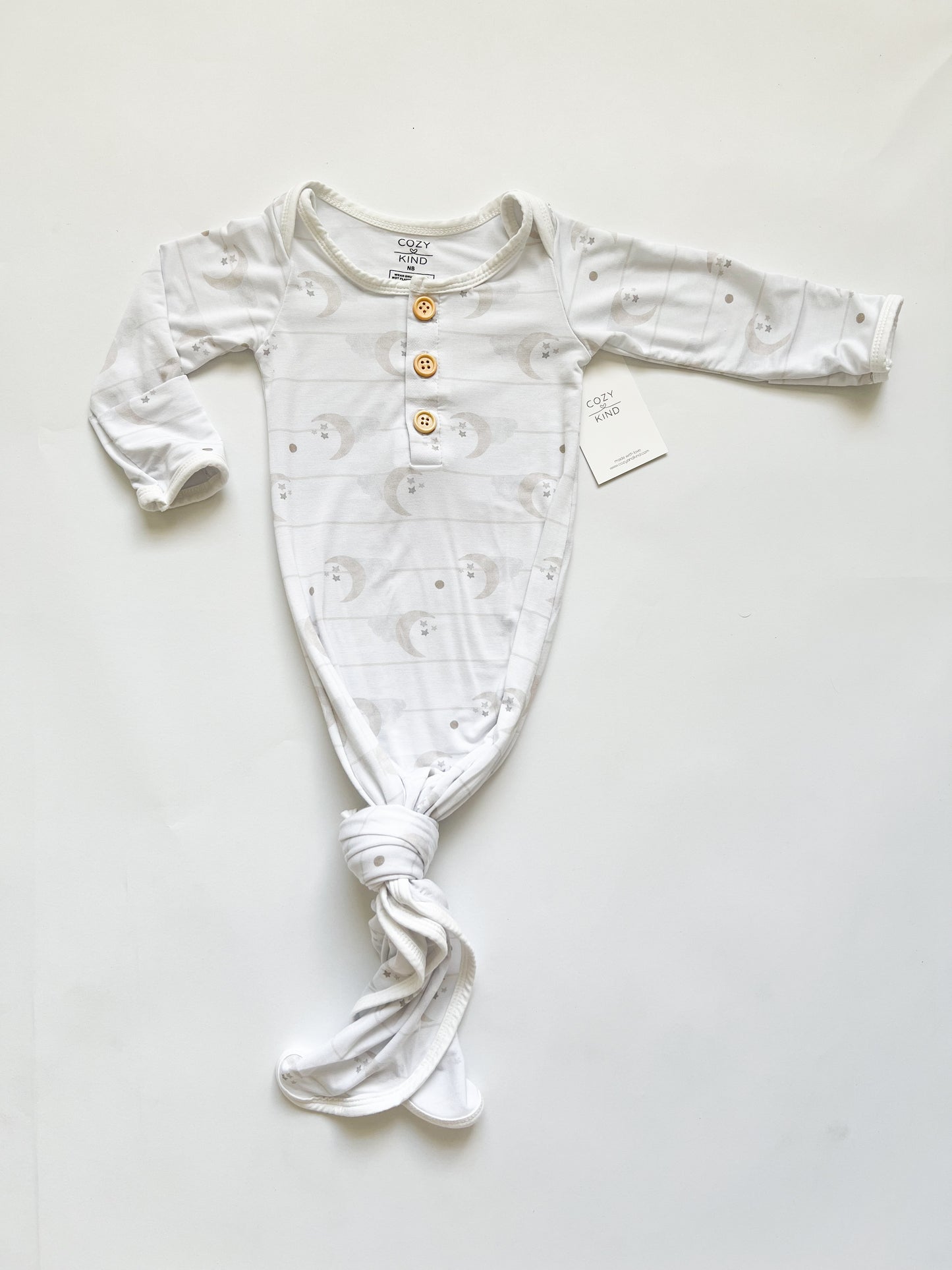 SLEEPY MOON KNOTTED GOWN