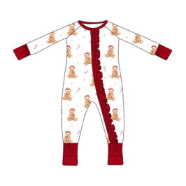 Santa's Teddy Dreams Footie